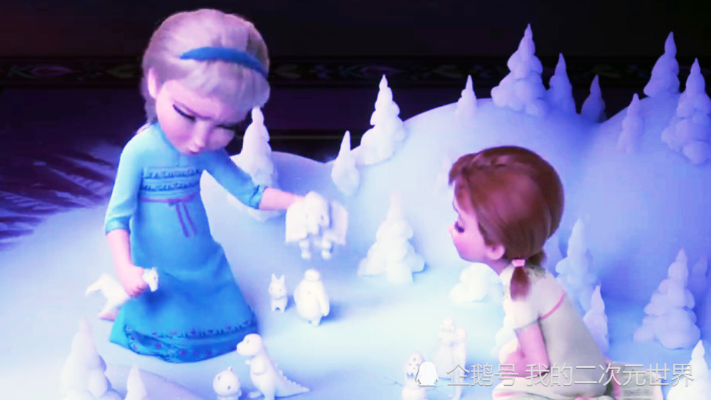 冰雪奇缘2艾莎与安娜的姐妹情深雪宝三言两语描述得淋漓尽致
