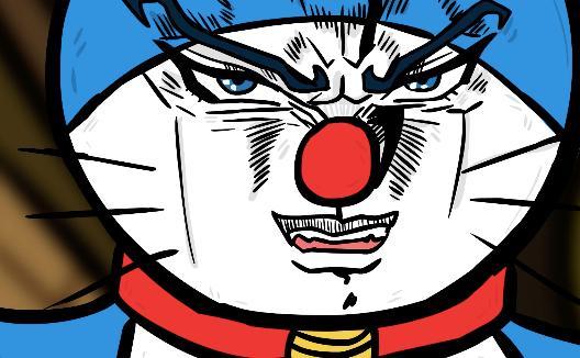 动漫皆可jojo化,天线宝宝吓哭小朋友,哆啦a梦与大雄反目成仇