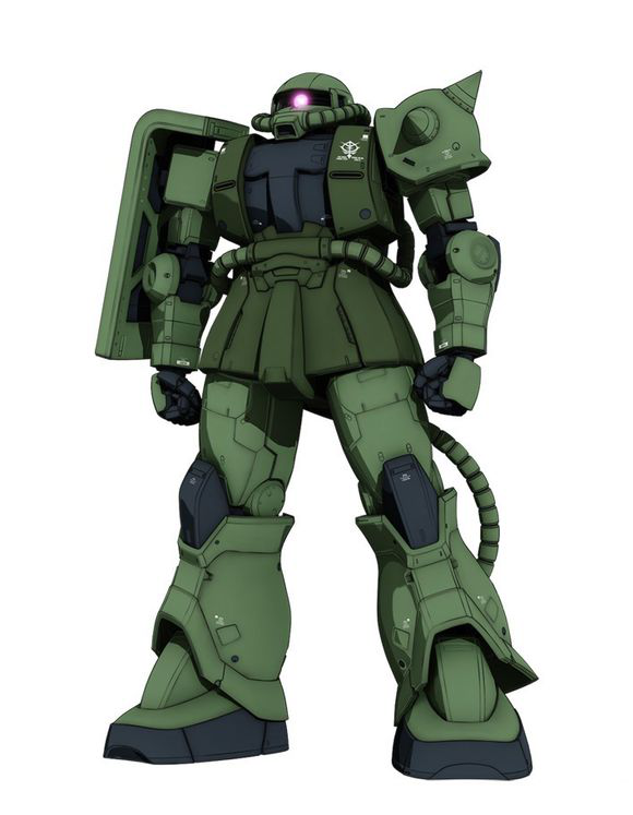 吉翁谱系机体——ms-06c扎古Ⅱ&ms-06f扎古_腾讯新闻