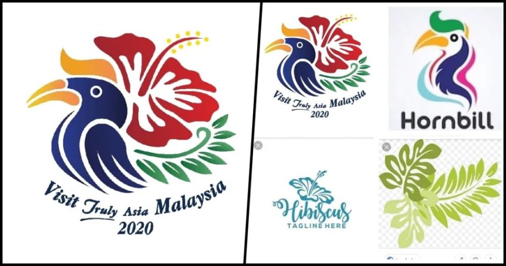 2020旅游年标志的设计灵感主要源自马来西亚巴迪布(蜡染布)