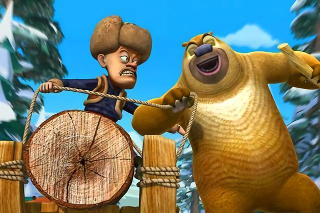 《熊出没》里黑粉最多四位角色,熊二实至名归,她就有点冤枉了