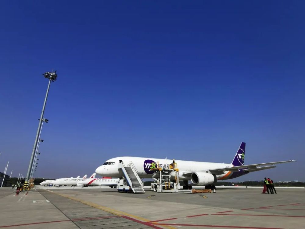 苏南硕放机场成功开通圆通无锡大阪全货机航线