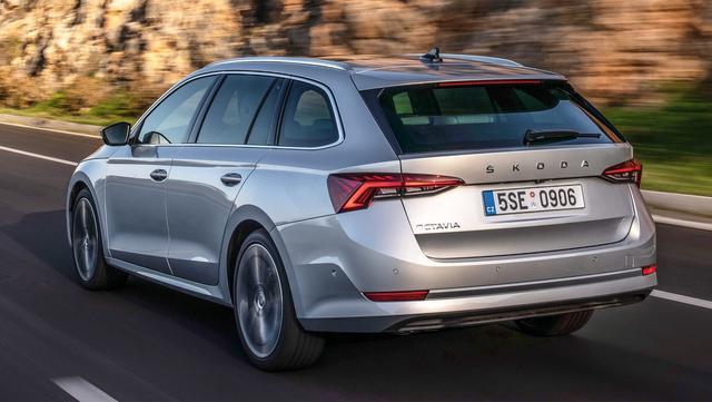 欧洲最畅销的旅行车全新一代斯柯达明锐旅行版实拍图发布