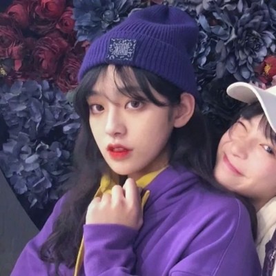 森系少女心闺蜜女生头像谢谢你在这个世界的角落找到了我
