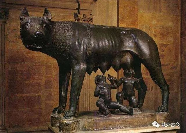 罗马城徽关于古罗马人的起源,有很多有趣的神话传说.