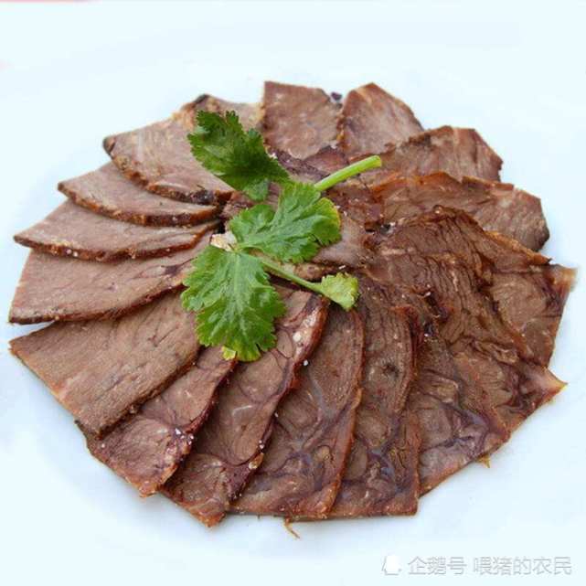 鹽水牛肉的配方與加工製作方法