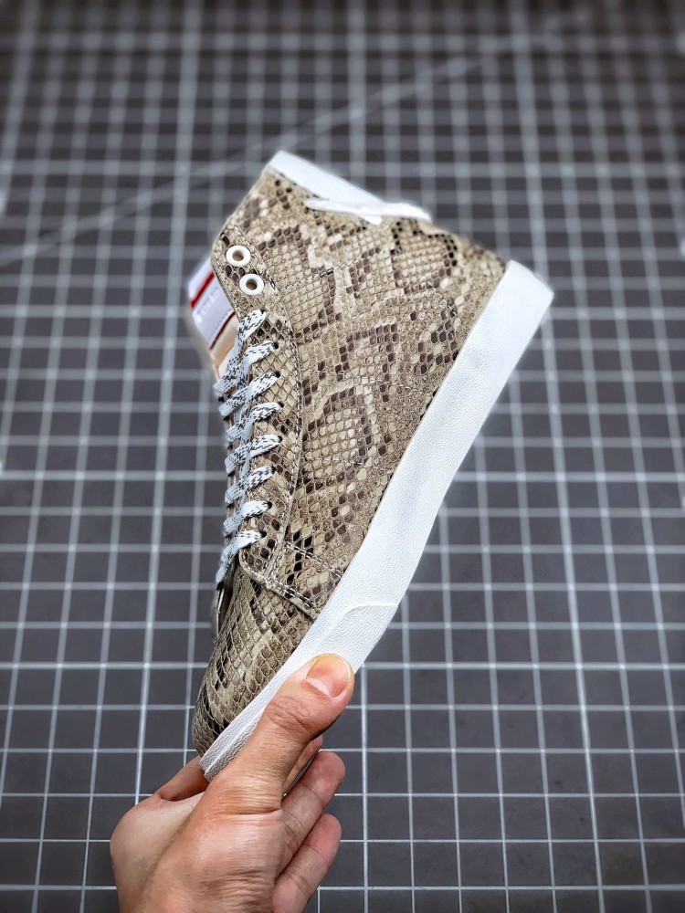 nikesbblazerfriday联名滑板鞋蟒蛇纹