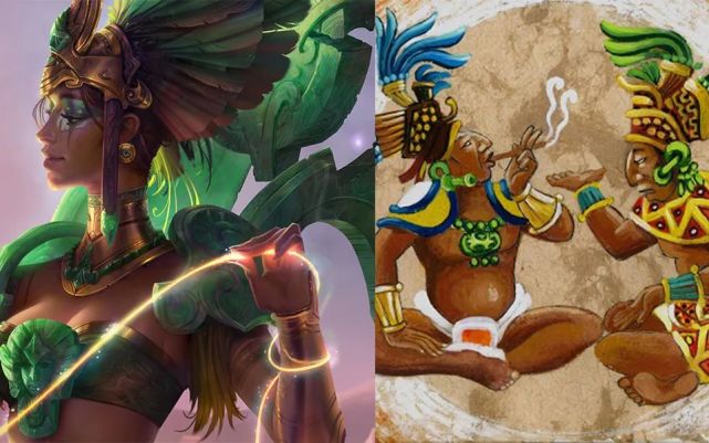 4款皮肤对应4则预言这个系列皮肤和玛雅文明有极深联系