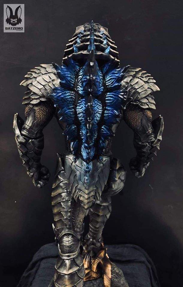 哥斯拉铠甲cosplay,足以震慑地表所有生物的超强霸气铠甲