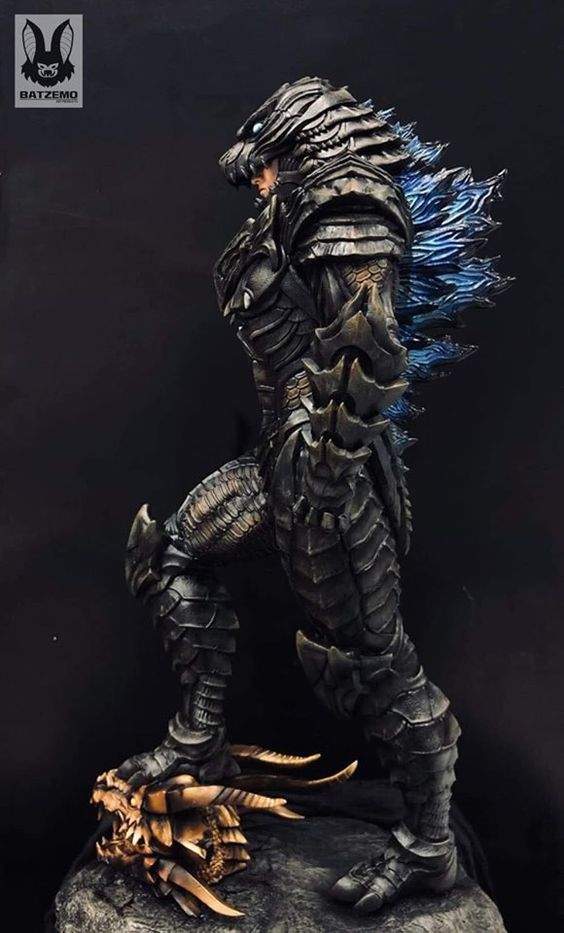 哥斯拉铠甲cosplay,足以震慑地表所有生物的超强霸气铠甲