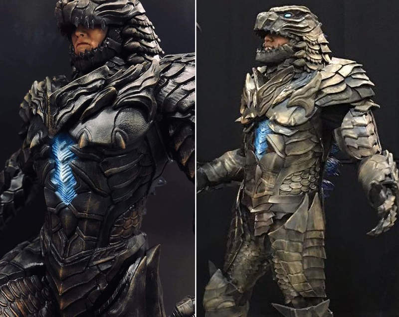 哥斯拉铠甲cosplay足以震慑地表所有生物的超强霸气铠甲
