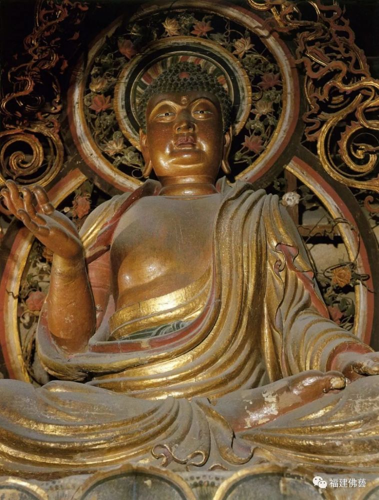 洪洞县广胜寺历经沧桑彩塑佛像却栩栩如生