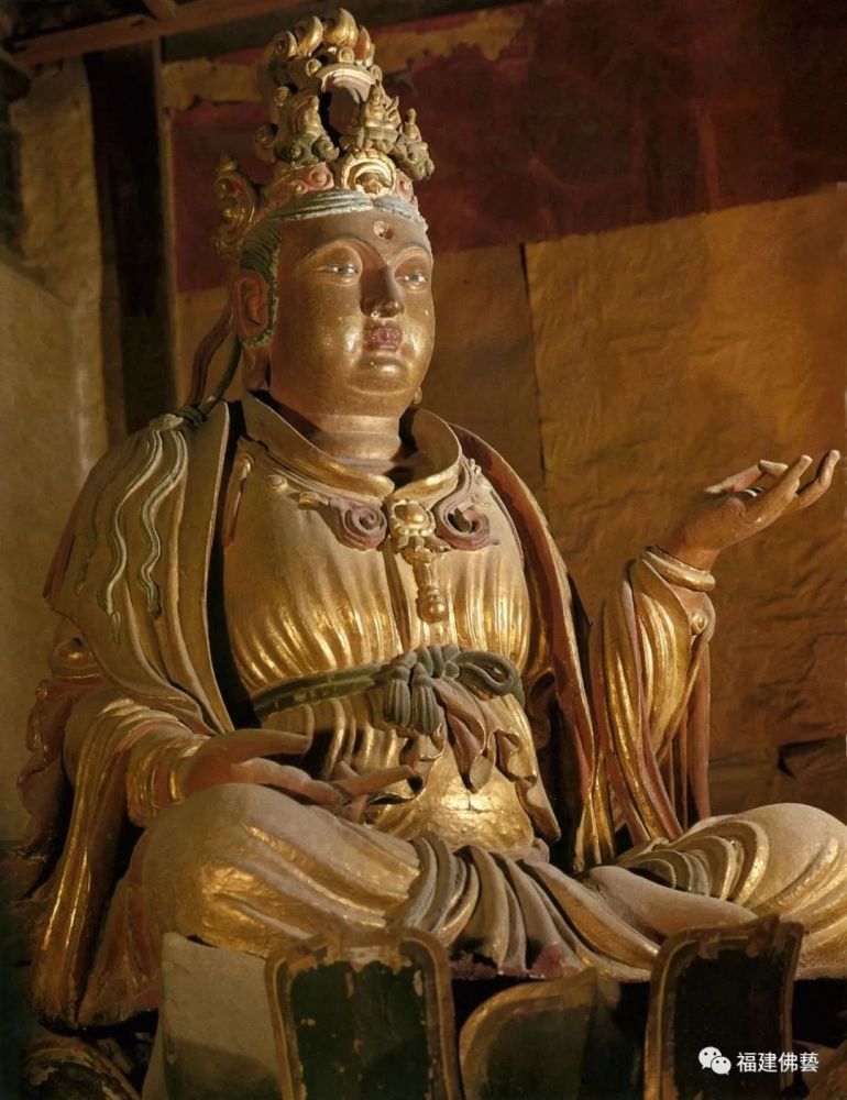 洪洞县广胜寺历经沧桑彩塑佛像却栩栩如生