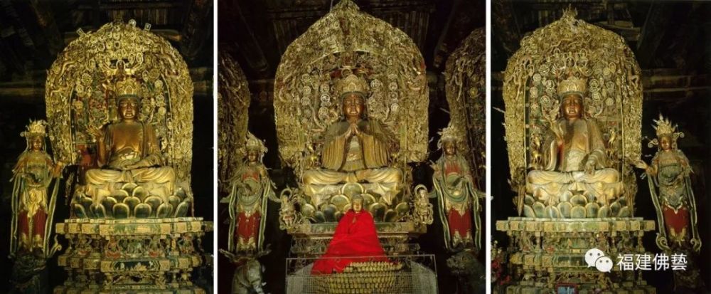 洪洞县广胜寺历经沧桑彩塑佛像却栩栩如生