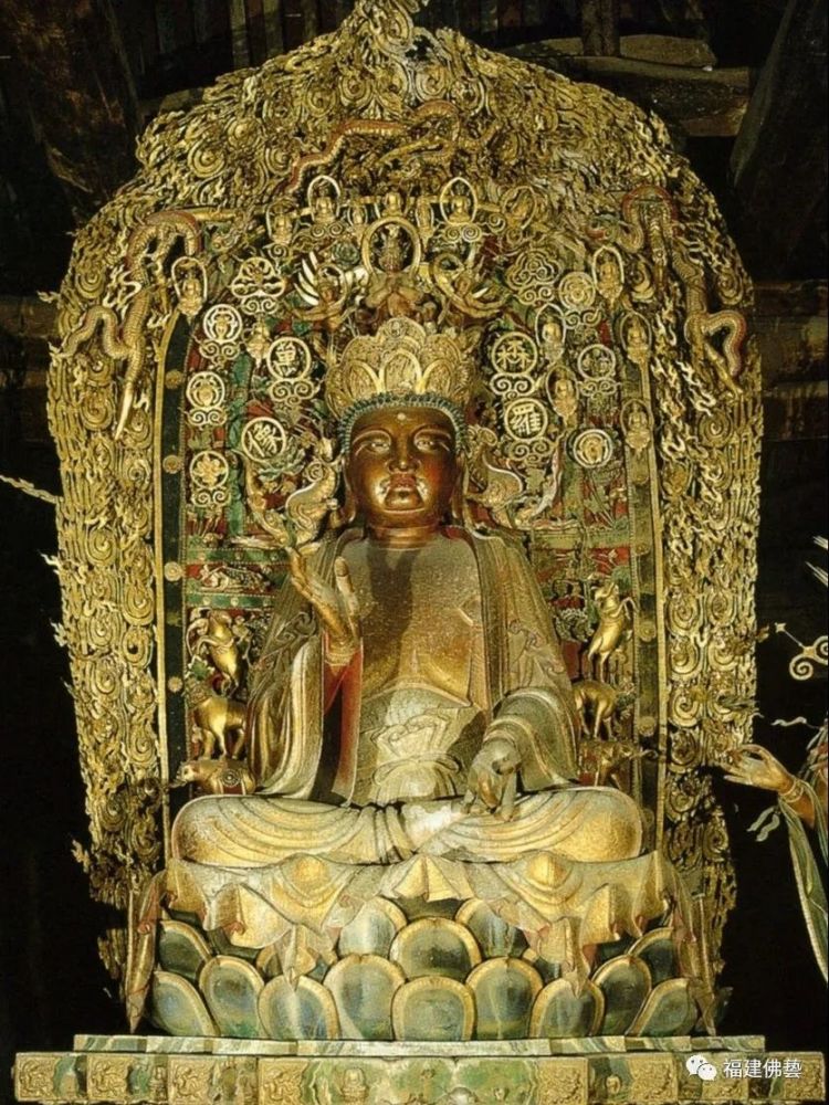 洪洞县广胜寺历经沧桑彩塑佛像却栩栩如生