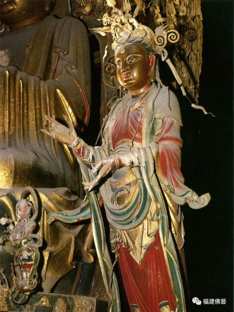 洪洞县广胜寺历经沧桑彩塑佛像却栩栩如生