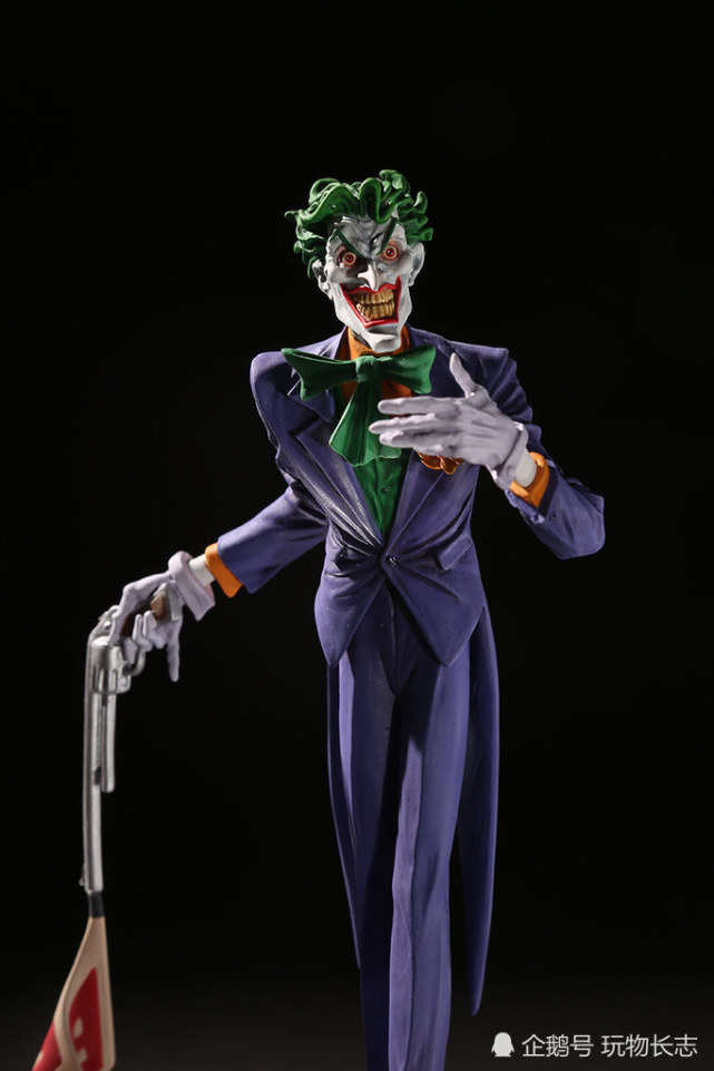 Dc漫画经典反派 韩裔美漫大师打造经典雕像 犯罪王子小丑 Dc漫画 小丑 蝙蝠侠 Jim Lee