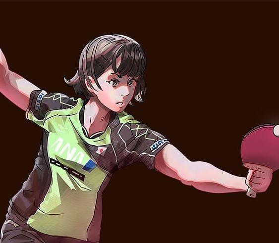 陈梦携刘诗雯合练女双!国际乒联发布漫画形象,日本两人国乒落选