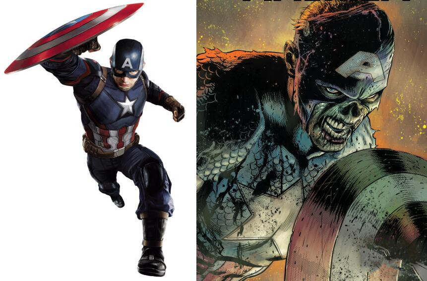 超级英雄"丧尸化":超人霸气侧漏,你看金刚狼变成啥样?