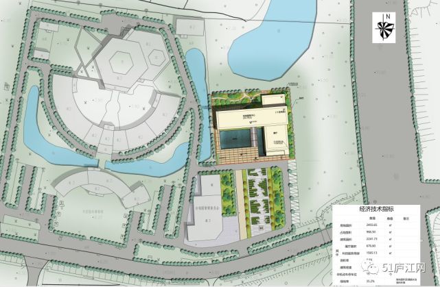 庐江台创园科技服务中心修建性详细规划方案批前公示