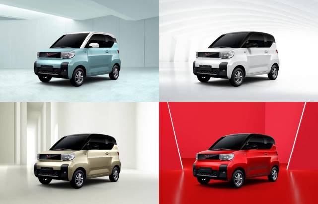 五菱品牌首推四座新能源汽车,未来加大电气化攻势