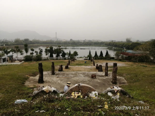 著名风水师黄俊仁带弟子考察宋朝礼部尚书王大宝墓