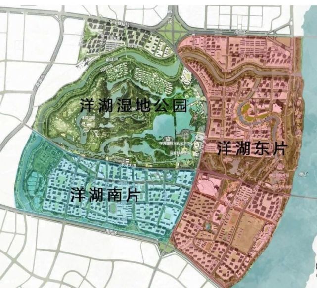 2020年洋湖片区的建设规划看看有哪些地块待嫁