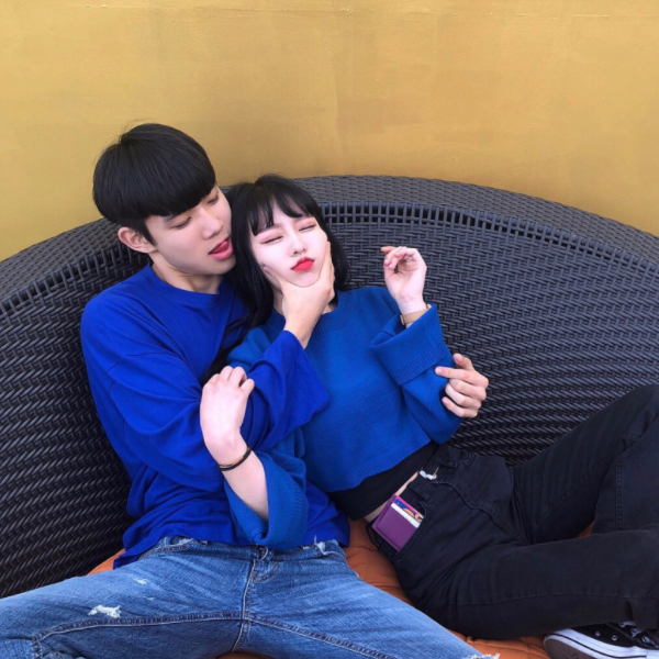 氟西汀情侣头像原宿风敲奈斯女神看到秒换上