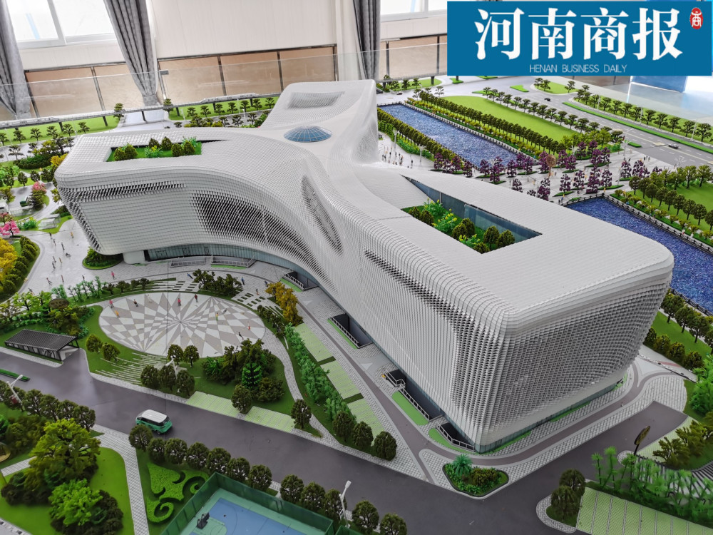 河南省科技馆新馆建得咋样了单从外观上就能感受到满满科技范