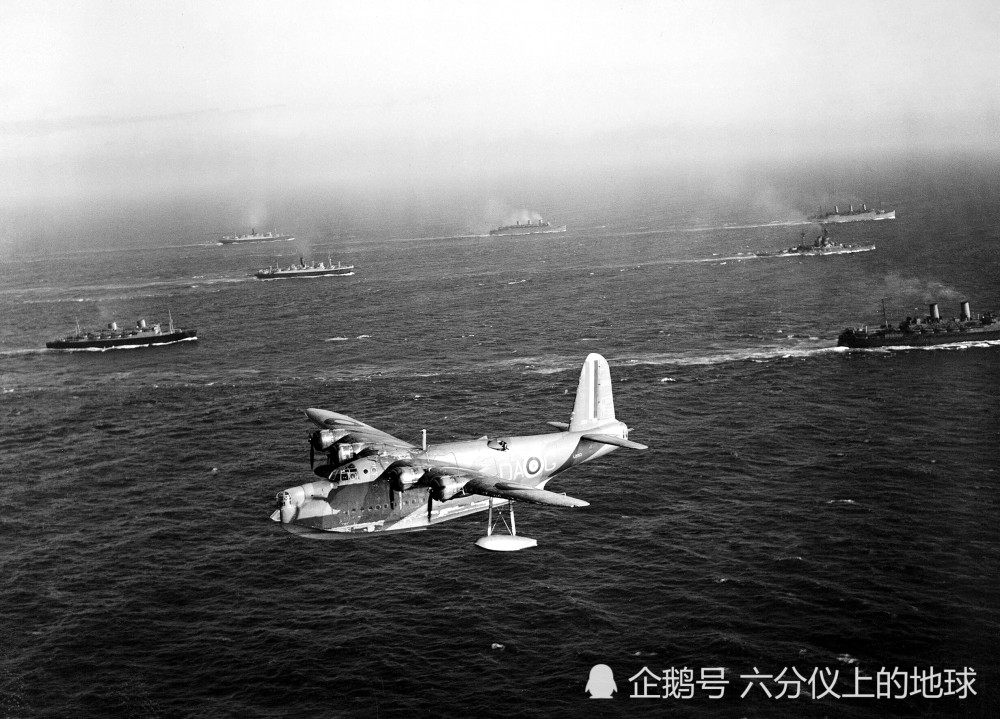 二战兵器全集,英国肖特"桑德兰"水上飞机