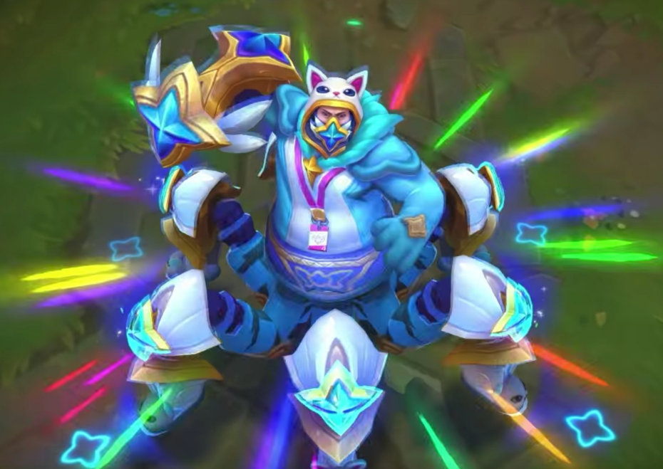 lol玩家梦想终于成真魔法少女厄加特这才是猛男该有的皮肤