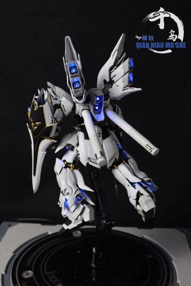 白色rg新安洲,改色加灯制作