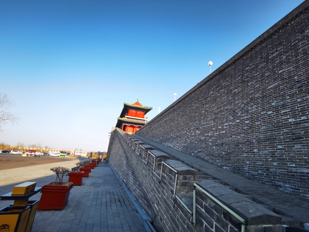 正定古城沐新风 古城墙