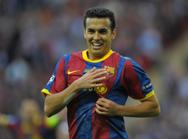 距今已过12年,巴萨官推回顾佩德罗西甲首球