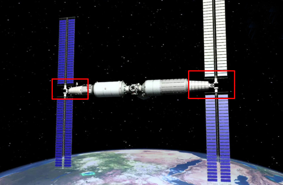 将大口径巡天光学望远镜独立出去,成为一座与天宫空间站共轨运行的