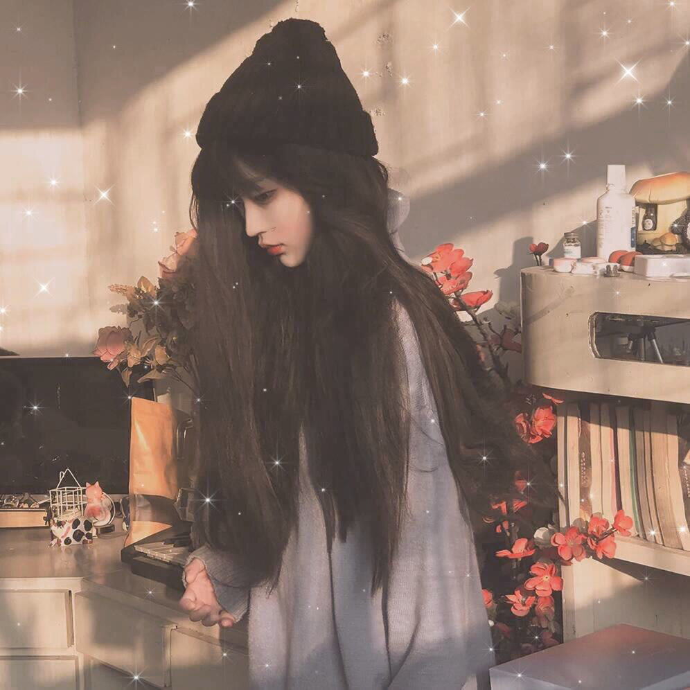 仙气少女心女生头像分手的意思其实是我有两只手分一只手给你牵