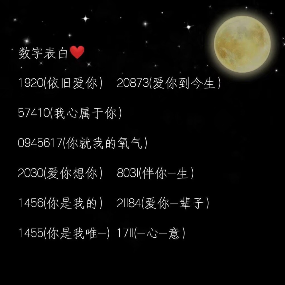 王者表白,满分表白,数字表白,幽默表白,各种表白方式快来get!