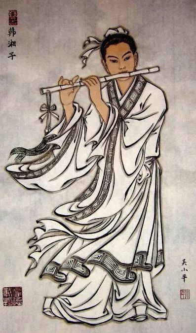 凉州贤孝韩湘子卖袍考证与赏析