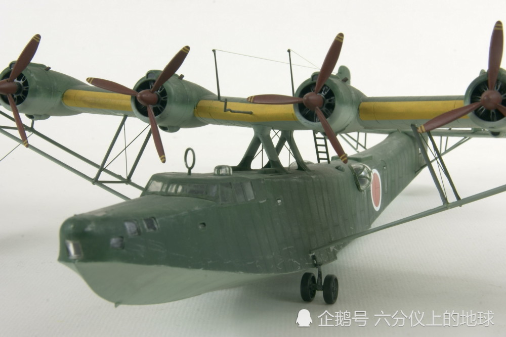 二战兵器全集日本唯一大型水机川西h6k水上飞机