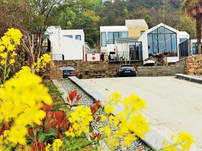 从"云赏花"到"进农家" 春回大别山"村游"花开时|大别山|民宿|新县