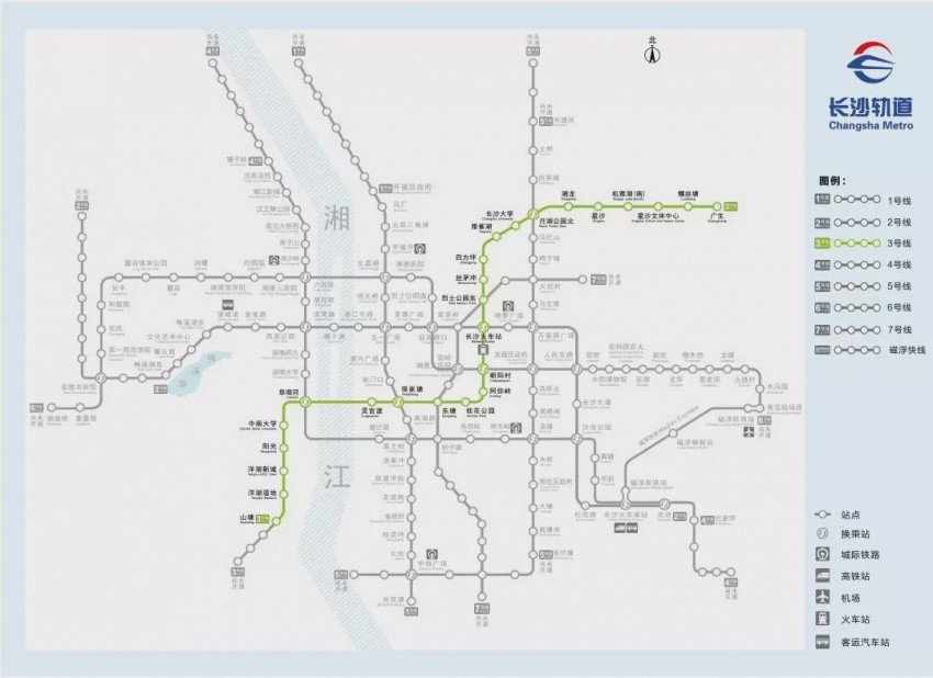 地铁3,5号线预计7月运营!星沙身价又要涨?