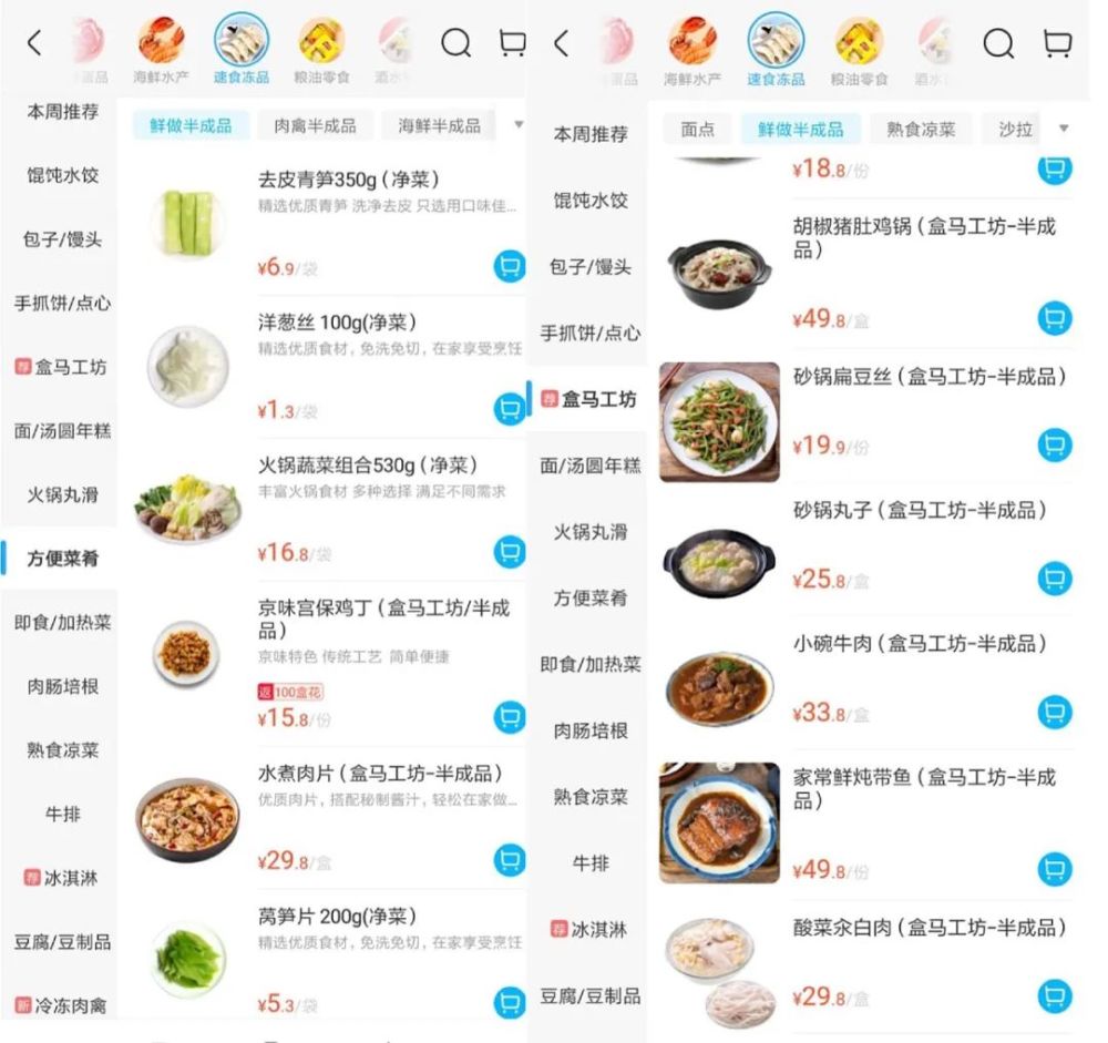 盒马 海底捞都盯上你家厨房 半成品菜是风口还是噱头 腾讯新闻