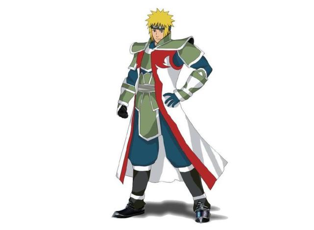 火影忍者当忍者们穿上武士铠甲迪达拉好娘鸣人武士装好帅