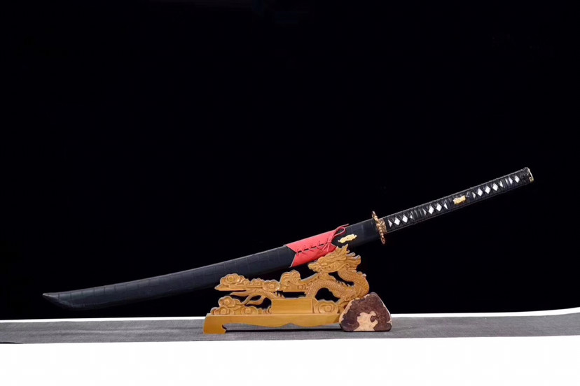 斩马刀死神斩月65锰钢锻造