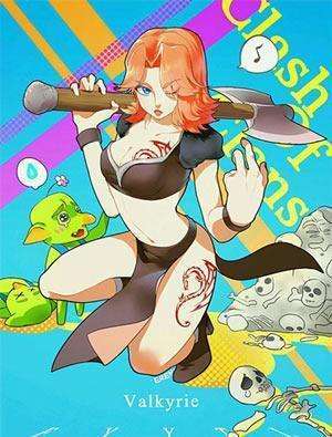 皇室战争:全卡牌讲解4——瓦基丽武神