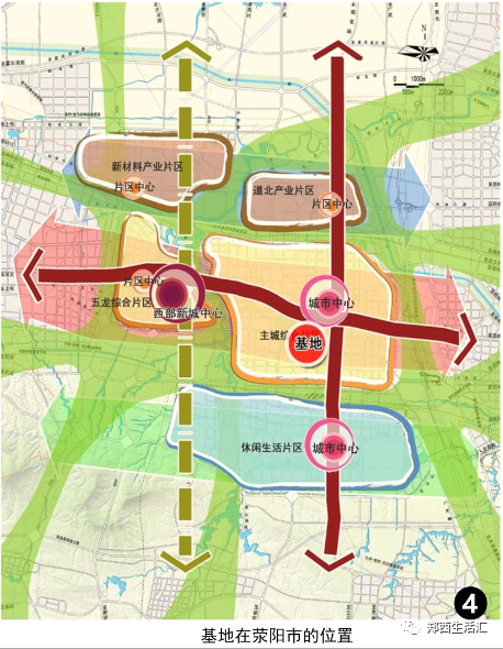 荥阳公布两区域规划,要给郑西加分!