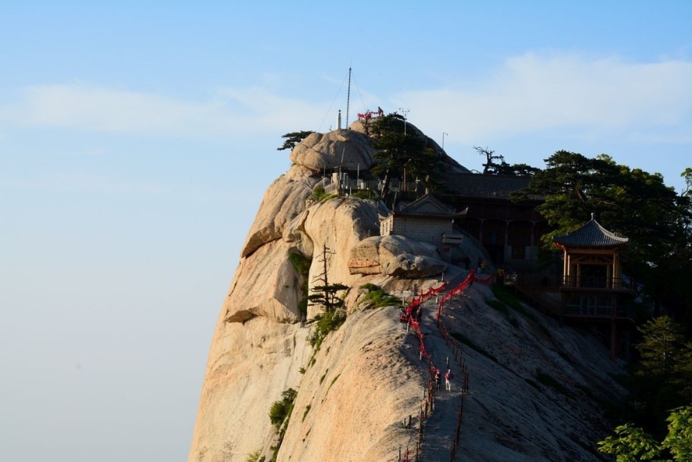 遊華山你必須要知道的華山五峰