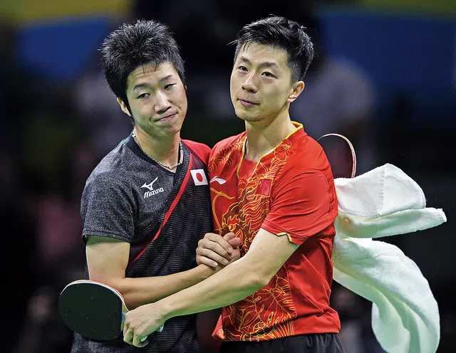 水谷隼晒出老年照?为自己加油打气,东京奥运会争夺混双金牌