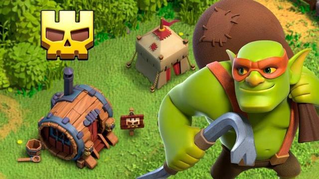 部落冲突哥布林的超级兵种来了5秒隐身血量伤害超高