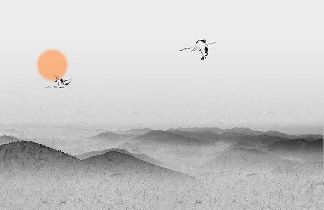 这些都是时代背景下所催生出的盛唐之音,即便单纯写景的边塞诗"大漠孤